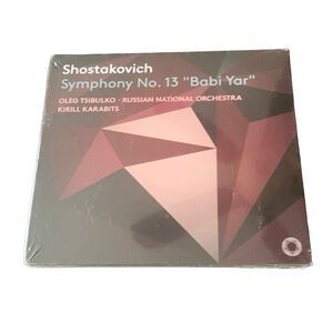 NEW Music CD Dmitri Shostakovich Shostakovich: Symphony No. 13, 'Babi Yar'